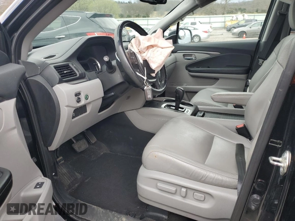 2017 Honda Pilot EX-L with VIN 5FNYF6H5XHB049465, listed as a Copart auction lot 49375195 with 59,802 mi miles and Salvage Title. Bid and sale history available at DreamBid. Image 7.