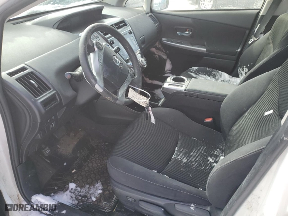 2018 Toyota Prius v Two with VIN JTDZN3EU8JJ075711, listed as a Copart auction lot 45640815 with 70,260 mi miles and Salvage Title. Bid and sale history available at carsss.com. Image 7.