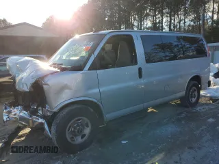 2018 GMC Savana z VIN 1GJW7FFG0J1188598, wystawiony jako Copart lot #41644645 z przebiegiem Nie podano mil oraz Szkoda całkowita • Salvage title. Historia ofert i sprzedaży dostępna na DreamBid. Obrazek 1.