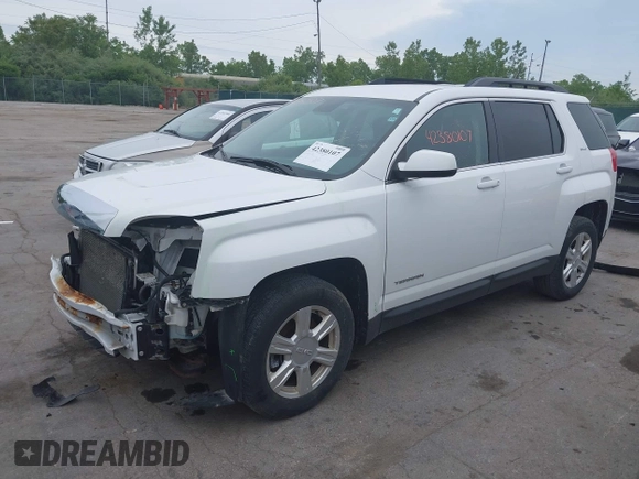 2015 GMC Terrain SLE z VIN 2GKALREK1F6393411, wystawiony jako IAAI lot #42380107 z przebiegiem 111 758 mil mil oraz . Historia ofert i sprzedaży dostępna na DreamBid. Obrazek 2.