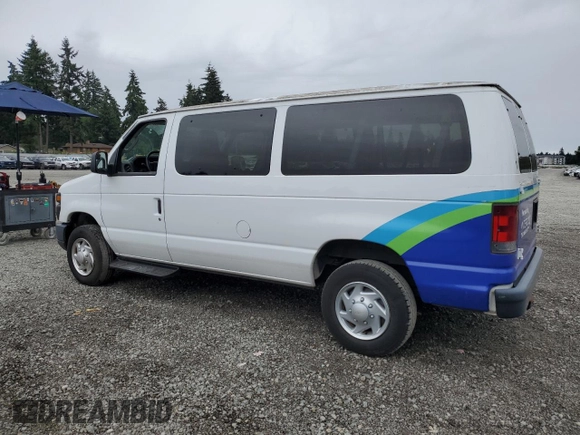 2013 Ford Econoline Passenger XL with VIN 1FBNE3BL5DDA71729, listed as a Copart auction lot 63756725 with 119,952 mi miles and Clean title. Bid and sale history available at DreamBid. Image 2.