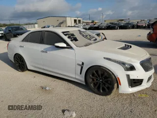 2017 Cadillac CTS-V z VIN 1G6A15S65H0216411, wystawiony jako Copart lot #72227484 z przebiegiem 57 241 mil mil oraz Szkody całkowita. Historia ofert i sprzedaży dostępna na DreamBid. Obrazek 4.