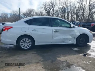 2016 Nissan Sentra SV with VIN 3N1AB7AP8GY260572, listed as a IAAI auction lot 41675307 with 95,779 mi miles and . Bid and sale history available at DreamBid. Image 13.