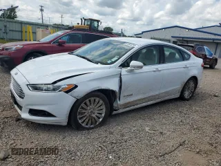 2015 Ford Fusion SE Hybrid with VIN 3FA6P0LU6FR237899, listed as a Copart auction lot 61341215 with 92,318 mi miles and Salvage title. Bid and sale history available at DreamBid. Image 1.