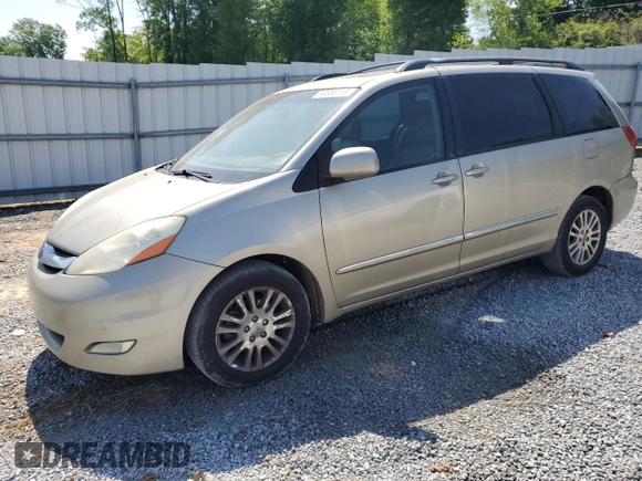 2008 Toyota Sienna XLE with VIN 5TDZK22C08S162904, listed as a Copart auction lot 53356115 with 323,341 mi miles and Salvage Title. Bid and sale history available at DreamBid. Image 1.