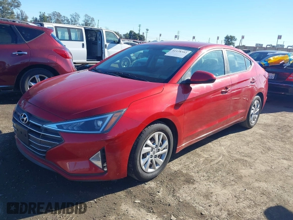 2019 Hyundai Elantra SE with VIN 5NPD74LF6KH452450, listed as a IAAI auction lot 41128392 with 122,882 mi miles and . Bid and sale history available at DreamBid. Image 16.