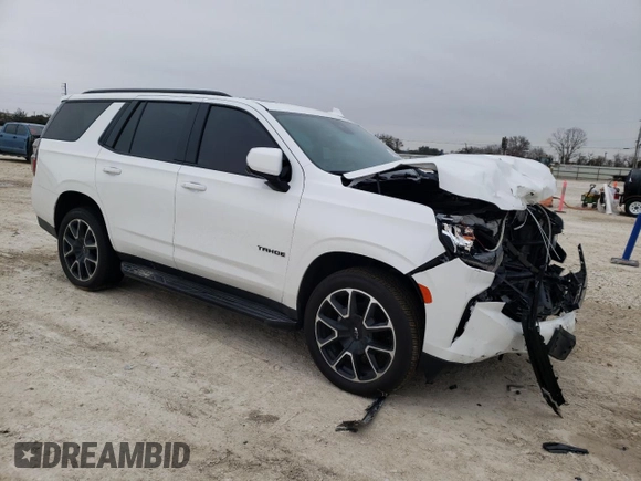 2023 Chevrolet Tahoe RST с VIN 1GNSCRKD4PR393695, выставлен на аукционе Copart как лот 45428455 с пробегом Не указан миль и Списание • Salvage title. История ставок и продаж доступна на DreamBid. Изображение 4.