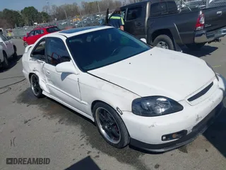 1997 Honda Civic EX with VIN 1HGEJ8148VL032799, listed as a IAAI auction lot 41812478 with 250,922 mi miles. Bid and sale history available at carsss.com. Image 1.