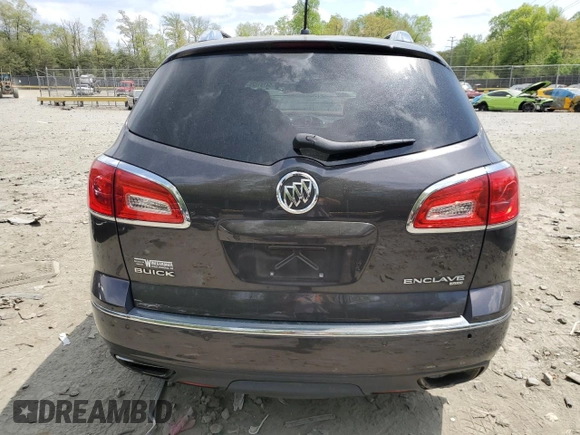 2015 Buick Enclave Leather with VIN 5GAKVBKD6FJ380231, listed as a Copart auction lot 54191525 with 211,609 mi miles and Clean Title. Bid and sale history available at carsss.com. Image 6.