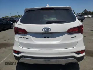 2017 Hyundai Santa Fe 2.4L with VIN 5XYZT3LB2HG411516, listed as a Copart auction lot 60369165 with 109,763 mi miles and Clean title. Bid and sale history available at DreamBid. Image 6.