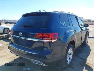 2019 Volkswagen Atlas SE with VIN 1V2DR2CA9KC506188, listed as a IAAI auction lot 41221389 with 67,593 mi miles and . Bid and sale history available at DreamBid. Image 4.
