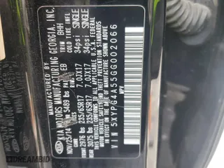 2016 Kia Sorento LX with VIN 5XYPG4A55GG002066, listed as a Copart auction lot 51132535 with 196,073 mi miles and Clean Title. Bid and sale history available at carsss.com. Image 13.