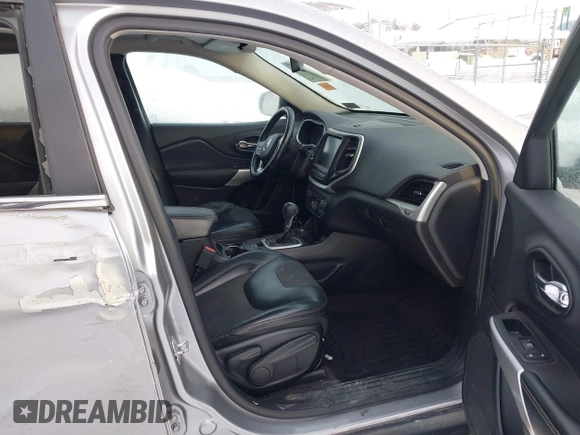 2018 Jeep Cherokee Latitude Plus with VIN 1C4PJMLB1JD502431, listed as a IAAI auction lot 41292612 with 115,839 mi miles and . Bid and sale history available at DreamBid. Image 5.