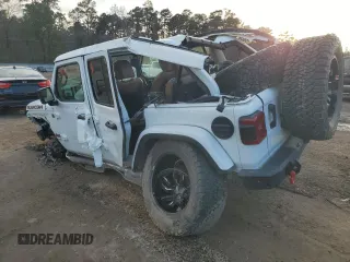 2021 Jeep Wrangler Unlimited Rubicon с VIN 1C4HJXFG1MW759580, выставлен на аукционе Copart как лот 42526775 с пробегом Не указан миль и Списание • Salvage title. История ставок и продаж доступна на DreamBid. Изображение 2.