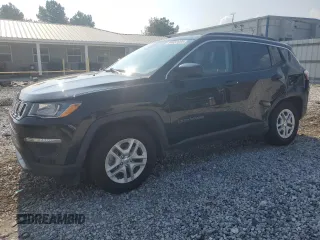 2020 Jeep Compass Sport with VIN 3C4NJCAB6LT257742, listed as a Copart auction lot 47100845 with 71,111 mi miles and Salvage title. Bid and sale history available at DreamBid. Image 1.