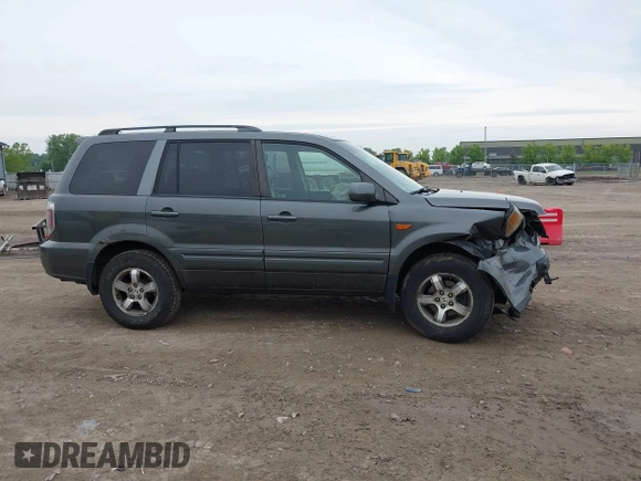 2007 Honda Pilot EX-L z VIN 2HKYF18587H511816, wystawiony jako IAAI lot #42366623 z przebiegiem 170 866 mil mil oraz . Historia ofert i sprzedaży dostępna na DreamBid. Obrazek 13.