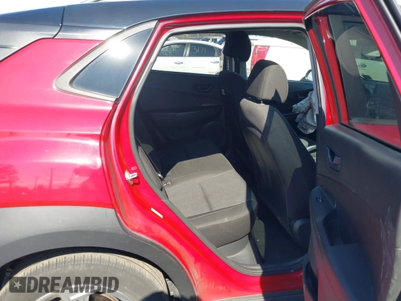 2023 Hyundai Kona SEL with VIN KM8K6CAB2PU936256, listed as a IAAI auction lot 41869839 with 37,170 mi miles. Bid and sale history available at carsss.com. Image 8.