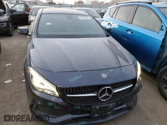 2018 Mercedes-Benz CLA with VIN WDDSJ4GB2JN526189, listed as a Copart auction lot 67070052 with 32,572 mi miles. Bid and sale history available at carsss.com. Image 5.