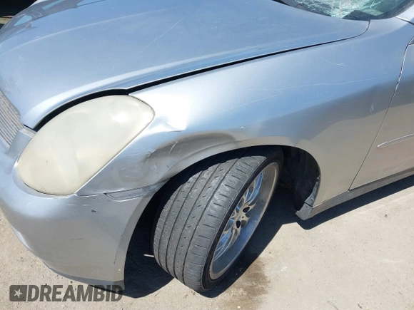 2003 Infiniti G35 with VIN JNKCV51E73M020943, listed as a IAAI auction lot 41930959 with Not Provided miles and . Bid and sale history available at DreamBid. Image 6.