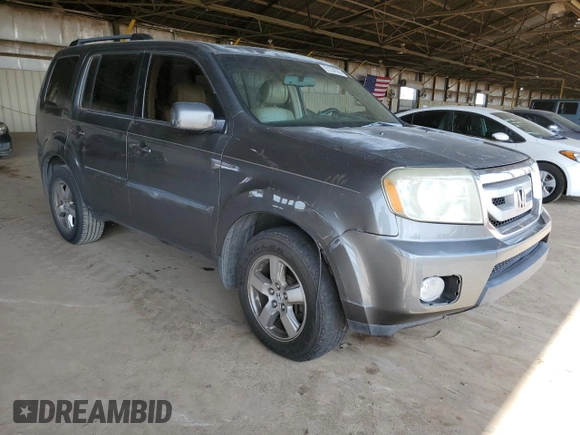 2009 Honda Pilot EX-L with VIN 5FNYF48609B017784, listed as a Copart auction lot 51204395 with 221,801 mi miles and Salvage Title. Bid and sale history available at carsss.com. Image 4.