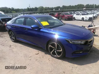 2020 Honda Accord Sport with VIN 1HGCV2F31LA028661, listed as a IAAI auction lot 42381128 with 104,737 mi miles and . Bid and sale history available at DreamBid. Image 1.