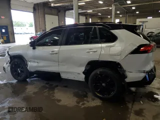 2023 Toyota RAV4 Hybrid XSE with VIN JTME6RFV5PD537302, listed as a Copart auction lot 58723145 with 37,829 mi miles and Salvage title. Bid and sale history available at DreamBid. Image 2.