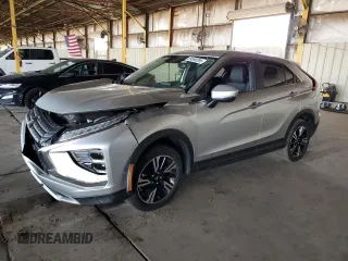 2024 Mitsubishi Eclipse Cross SE z VIN JA4ATWAA9RZ070542, wystawiony jako Copart lot #59389295 z przebiegiem 17 636 mil mil oraz Szkoda całkowita • Salvage title. Historia ofert i sprzedaży dostępna na DreamBid. Obrazek 1.