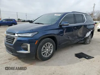 2023 Chevrolet Traverse LT Cloth with VIN 1GNERGKW2PJ129228, listed as a Copart auction lot 48588835 with 40,724 mi miles and Salvage Title. Bid and sale history available at carsss.com. Image 1.