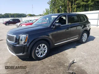 2020 Kia Telluride LX with VIN 5XYP24HC2LG015046, listed as a Copart auction lot 74805804 with 53,192 mi miles and Salvage Title. Bid and sale history available at carsss.com. Image 1.