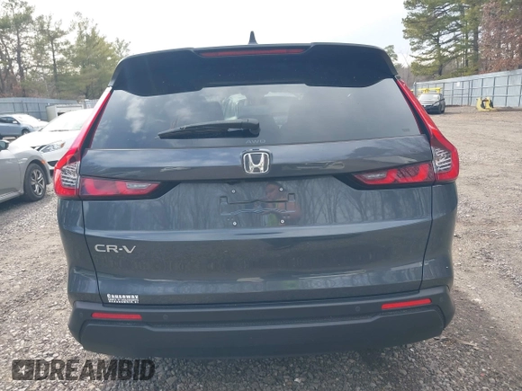 2025 Honda CR-V EX-L with VIN 5J6RS4H79SL001332, listed as a IAAI auction lot 41654106 with 4,551 mi miles and . Bid and sale history available at DreamBid. Image 16.