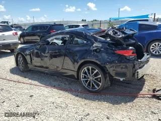 2019 Lexus RC with VIN JTHHA5BC2K5009615, listed as a Copart auction lot 64201584 with 0 mi miles and Non Repairable. Bid and sale history available at carsss.com. Image 2.