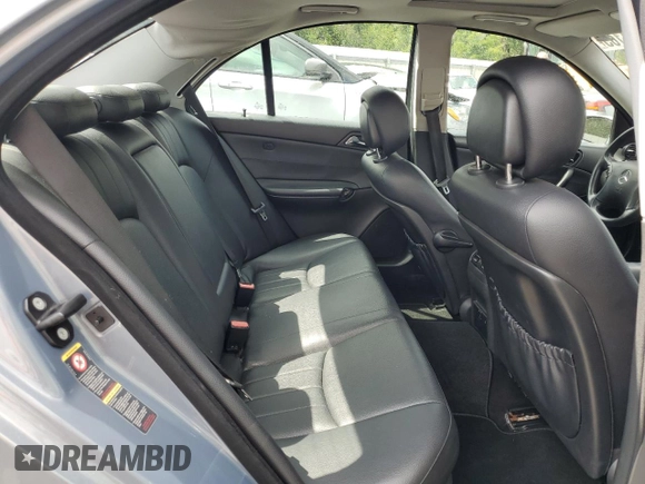2006 Mercedes-Benz C 280 Luxury with VIN WDBRF92J26F738404, listed as a Copart auction lot 59291165 with 86,479 mi miles and Salvage title. Bid and sale history available at DreamBid. Image 10.
