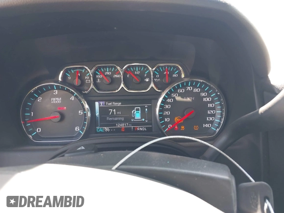 2017 Chevrolet Tahoe LS with VIN 1GNSCAKC3HR328833, listed as a IAAI auction lot 41993364 with 124,817 mi miles and . Bid and sale history available at DreamBid. Image 7.