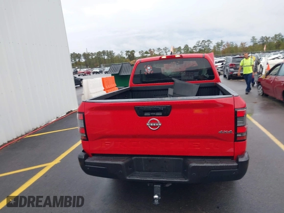 2022 Nissan Frontier SV with VIN 1N6ED1CMXNN678552, listed as a IAAI auction lot 40795238 with 36,610 mi miles and . Bid and sale history available at DreamBid. Image 17.
