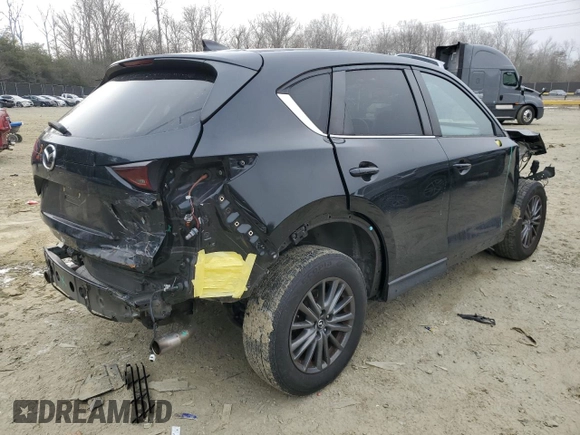 2020 Mazda CX-5 Touring with VIN JM3KFACM1L0767976, listed as a Copart auction lot 46299715 with 148,137 mi miles and Salvage Title. Bid and sale history available at carsss.com. Image 3.