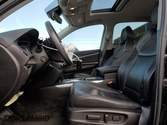 2017 Acura MDX w/Technology Pkg with VIN 5FRYD4H59HB023934, listed as a Copart auction lot 48361165 with 65,083 mi miles and Salvage Title. Bid and sale history available at carsss.com. Image 7.