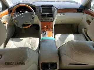 2003 Lexus LS 430 with VIN JTHBN30F130106203, listed as a Copart auction lot 52735745 with 179,658 mi miles and Salvage Title. Bid and sale history available at DreamBid. Image 8.