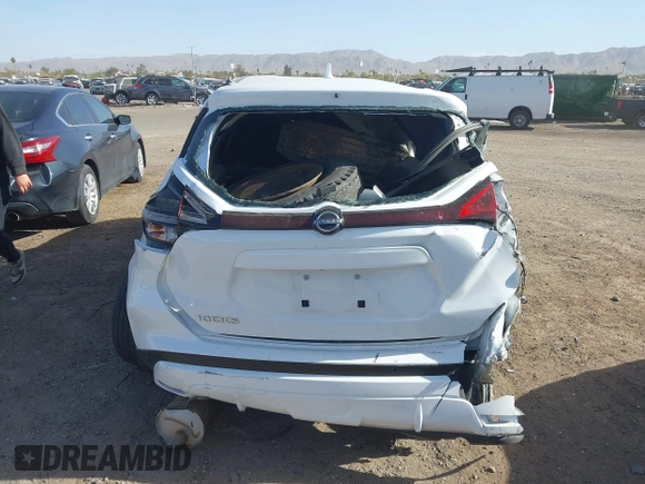 2024 Nissan Kicks S with VIN 3N1CP5BV1RL584331, listed as a IAAI auction lot 41748195 with Not Provided miles. Bid and sale history available at carsss.com. Image 16.