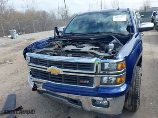 2014 Chevrolet Silverado 1500 LT with VIN 3GCUKREC0EG411632, listed as a IAAI auction lot 41890539 with 106,315 mi miles. Bid and sale history available at carsss.com. Image 6.
