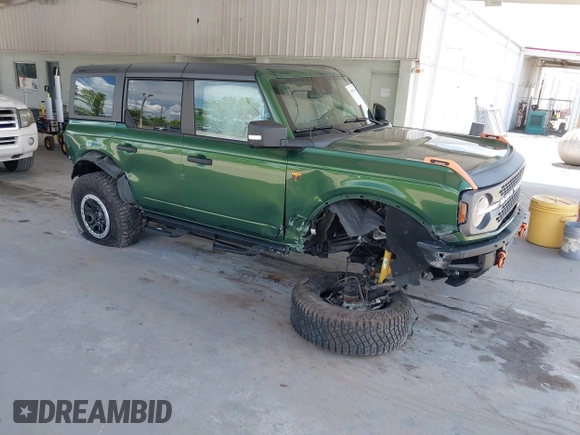 2022 Ford Bronco с VIN 1FMEE5DP8NLB42657, выставлен на аукционе IAAI как лот 42594780 с пробегом 19 607 миль миль и . История ставок и продаж доступна на DreamBid. Изображение 1.