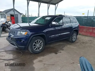 2014 Jeep Grand Cherokee Limited with VIN 1C4RJFBG4EC347208, listed as a IAAI auction lot 41982209 with 124,663 mi miles and . Bid and sale history available at DreamBid. Image 18.