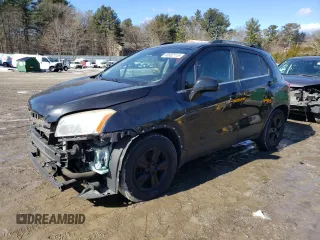 2015 Chevrolet Trax LT with VIN 3GNCJLSB5FL253974, listed as a Copart auction lot 46692115 with 199,064 mi miles and Non Repairable. Bid and sale history available at carsss.com. Image 1.