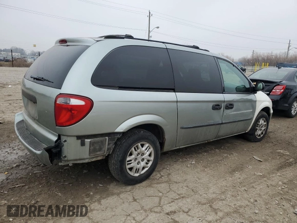 2004 Dodge Caravan SE z VIN 1D4GP24R14B543305, wystawiony jako Copart lot #44682405 z przebiegiem Nie podano mil oraz Szkoda całkowita • Salvage title. Historia ofert i sprzedaży dostępna na DreamBid. Obrazek 3.