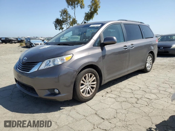 2011 Toyota Sienna XLE AAS with VIN 5TDYK3DC1BS117671, listed as a Copart auction lot 53918185 with 114,136 mi miles and Salvage Title. Bid and sale history available at carsss.com. Image 1.