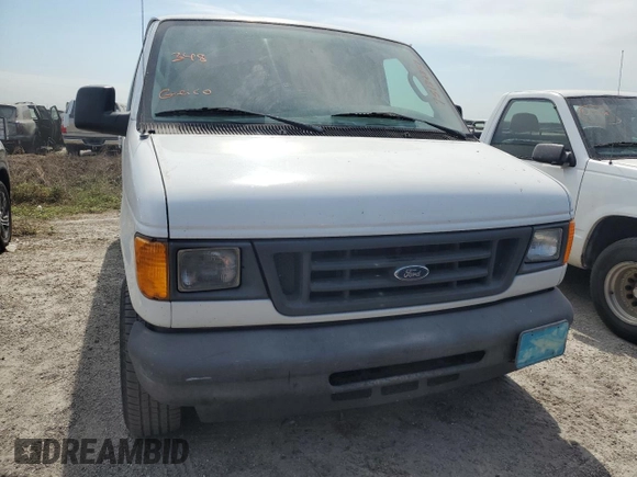 2004 Ford Econoline Cargo with VIN 1FTRE14W94HA79656, listed as a Copart auction lot 75132854 with 202,889 mi miles and Salvage Title. Bid and sale history available at carsss.com. Image 5.
