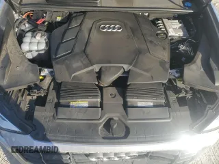 2021 Audi Q8 Premium with VIN WA1AVAF14MD033927, listed as a Copart auction lot 79293024 with 61,041 mi miles and Salvage Title. Bid and sale history available at carsss.com. Image 12.