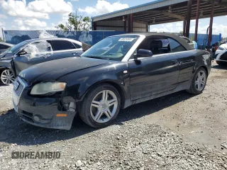 2008 Audi A4 2.0T with VIN WAUAF48HX8K005501, listed as a Copart auction lot 60824905 with 214,429 mi miles and Salvage title. Bid and sale history available at DreamBid. Image 1.