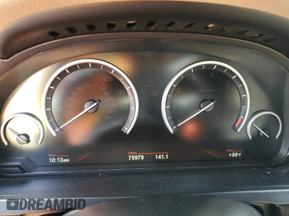 2012 BMW 7 Series 750Li z VIN WBAKB8C50CC964123, wystawiony jako Copart lot #60212005 z przebiegiem 75 979 mil mil oraz Szkoda całkowita • Salvage title. Historia ofert i sprzedaży dostępna na DreamBid. Obrazek 9.