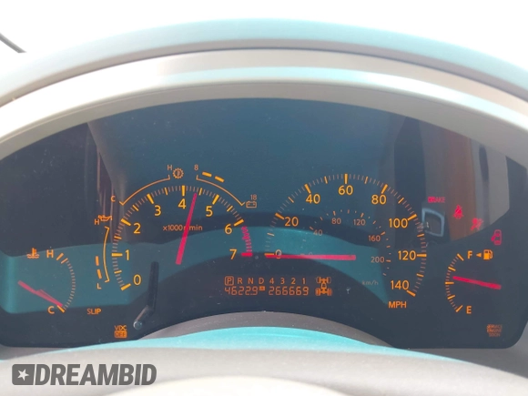 2005 Infiniti QX56 z VIN 5N3AA08C25N800604, wystawiony jako IAAI lot #42495962 z przebiegiem 266 669 mil mil oraz . Historia ofert i sprzedaży dostępna na DreamBid. Obrazek 7.