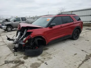 2023 Ford Explorer ST z VIN 1FM5K8GC8PGA24719, wystawiony jako Copart lot #48901475 z przebiegiem Nie podano mil oraz Szkoda całkowita • Salvage title. Historia ofert i sprzedaży dostępna na DreamBid. Obrazek 1.